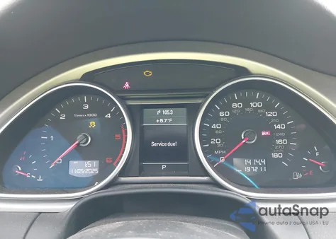 2014 Audi Q7 3.0 Tdi Premium z USA, uszkodzony, nr VIN WA1LMAFE6ED008575